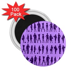 Normal People And Business People - Citizens 2 25  Magnets (100 Pack)  by DinzDas