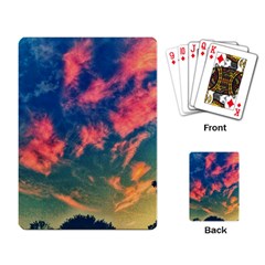 Brushstroke Skies Playing Cards Single Design (rectangle) by okhismakingart