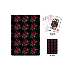 Middle Ages Knight With Morning Star And Horse Playing Cards Single Design (mini) by DinzDas