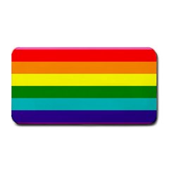 Original 8 Stripes Lgbt Pride Rainbow Flag Medium Bar Mats by yoursparklingshop