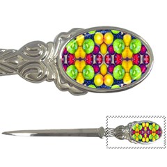 Fruits And Vegetables Pattern Letter Opener by dflcprintsclothing