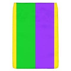 New Orleans Carnival Colors Mardi Gras Removable Flap Cover (l) by yoursparklingshop