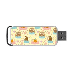 I Am Sleepy Portable Usb Flash (one Side) by designsbymallika