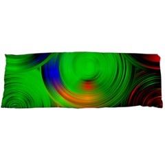 Pebbles In A Rainbow Pond Body Pillow Case Dakimakura (two Sides) by ScottFreeArt