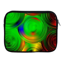 Pebbles In A Rainbow Pond Apple Ipad 2/3/4 Zipper Cases by ScottFreeArt