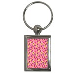 Beans Pattern 2 Key Chain (Rectangle) Front