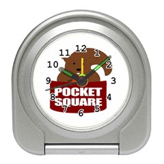 Pocket Square Desk Alarm Clock by ABCD2020