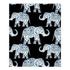 Elephant-pattern-background Shower Curtain 60  X 72  (medium)  by Sobalvarro