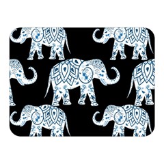 Elephant-pattern-background Double Sided Flano Blanket (mini)  by Sobalvarro