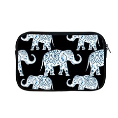 Elephant-pattern-background Apple Macbook Pro 13  Zipper Case by Sobalvarro