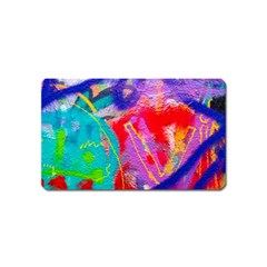 Crazy Graffiti Magnet (name Card) by essentialimage