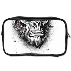 Monster Monkey From The Woods Toiletries Bag (one Side) by DinzDas