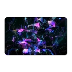 Abstract Atom Background Magnet (rectangular) by Mariart