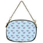 Zodiac Bat Pink Blue Chain Purse (Two Sides)