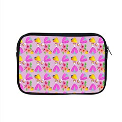 Girl With Hood Cape Heart Lemon Pattern Lilac Apple Macbook Pro 15  Zipper Case by snowwhitegirl