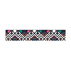 Boho Geometric Flano Scarf (mini)