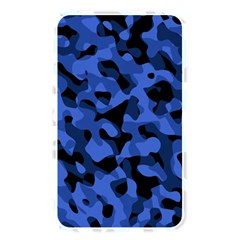 Black And Blue Camouflage Pattern Memory Card Reader (rectangular) by SpinnyChairDesigns