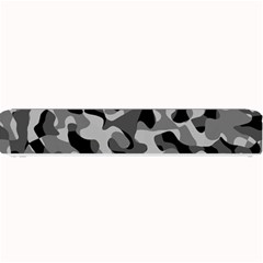 Grey And Black Camouflage Pattern Small Bar Mats by SpinnyChairDesigns