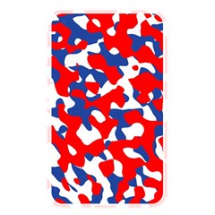 Red White Blue Camouflage Pattern Memory Card Reader (rectangular) by SpinnyChairDesigns