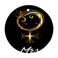 Venus Mrs Ornament (round)