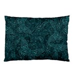 Dark Teal Butterfly Pattern Pillow Case