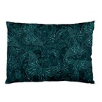 Dark Teal Butterfly Pattern Pillow Case (Two Sides)