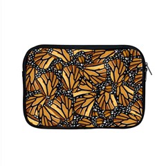 Monarch Butterfly Wings Pattern Apple Macbook Pro 15  Zipper Case by SpinnyChairDesigns