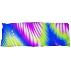 Colorful Blue Purple Pastel Tie Dye Pattern Body Pillow Case (dakimakura) by SpinnyChairDesigns