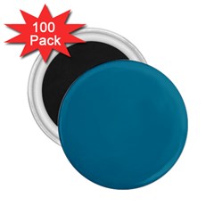 Mosaic Blue Pantone Solid Color 2 25  Magnets (100 Pack)  by FlagGallery