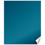 Mosaic Blue Pantone Solid Color Canvas 20  x 24 