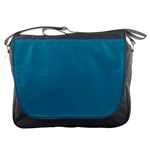 Mosaic Blue Pantone Solid Color Messenger Bag