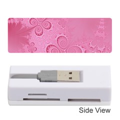 Pink Intricate Swirls Pattern Memory Card Reader (stick) by SpinnyChairDesigns