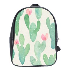 Photography-backdrops-for-baby-pictures-cactus-photo-studio-background-for-birthday-shower-xt-5654 School Bag (large) by Sobalvarro