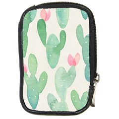 Photography-backdrops-for-baby-pictures-cactus-photo-studio-background-for-birthday-shower-xt-5654 Compact Camera Leather Case by Sobalvarro