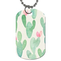 Photography-backdrops-for-baby-pictures-cactus-photo-studio-background-for-birthday-shower-xt-5654 Dog Tag (one Side) by Sobalvarro