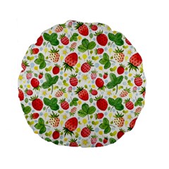 Huayi-vinyl-backdrops-for-photography-strawberry-wall-decoration-photo-backdrop-background-baby-show Standard 15  Premium Flano Round Cushions by Sobalvarro