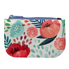 Floral  Large Coin Purse by Sobalvarro
