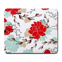Floral Pattern  Large Mousepads by Sobalvarro
