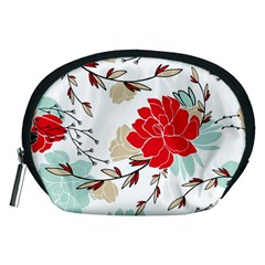 Floral Pattern  Accessory Pouch (medium) by Sobalvarro