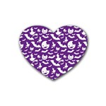 Halloween  Heart Coaster (4 pack)  Front