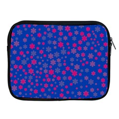 Bisexual Pride Tiny Scattered Flowers Pattern Apple Ipad 2/3/4 Zipper Cases by VernenInk