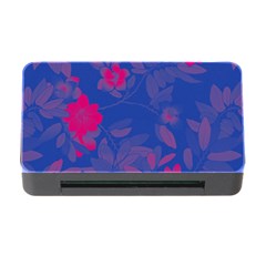 Bi Floral-pattern-background-1308 Memory Card Reader With Cf by VernenInk