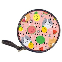 Cats And Fruits  Classic 20-cd Wallets by Sobalvarro