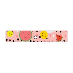 Cats And Fruits  Flano Scarf (mini) by Sobalvarro