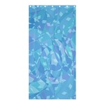 Light Blue Abstract Mosaic Art Color Shower Curtain 36  x 72  (Stall)  Curtain(36 X72 ) - 33.26 x66.24  Curtain(36 X72 )