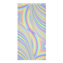 Pastel Color Stripes  Shower Curtain 36  X 72  (stall)  by SpinnyChairDesigns