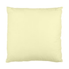 True Cream Color Standard Cushion Case (two Sides) by SpinnyChairDesigns