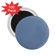 Faded Denim Blue Color 2 25  Magnets (100 Pack)  by SpinnyChairDesigns