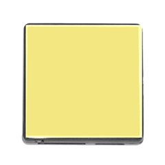 True Lemon Yellow Color Memory Card Reader (square 5 Slot) by SpinnyChairDesigns