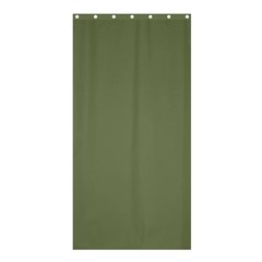 Sage Green Color Shower Curtain 36  X 72  (stall)  by SpinnyChairDesigns